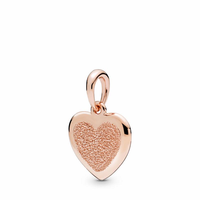 Pandora Rose™ Matte Brilliance Heart Pendant Egypt KN8270634